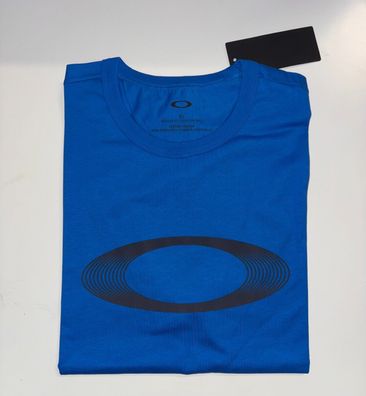 Oakley O-Bold Ellipse T-Shirt 457399-62T Blau XS