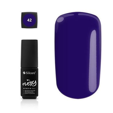 Silcare Flexy Hybrid Nagellack Nr. 42 4,5g - Langanhaltender Glanz