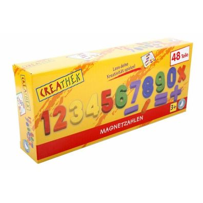 CR Magnet Zahlen u. Zeichen 48teilig