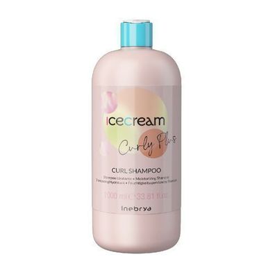 Inebrya Ice Cream Curly Plus, 1000ml Lockenshampoo