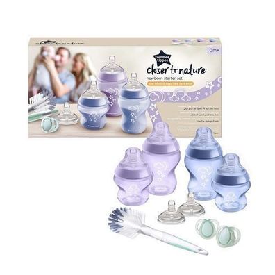 Tommee Tippee Closer To Nature Neugeborenen-Set, 150ml x2 + 260ml x2