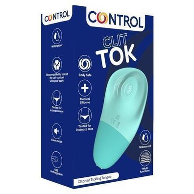 Control Clit Tok Stymulator, Light Blue, 1 Stk