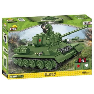 Cobi 2542 - Konstruktionsspielzeug - T34-85