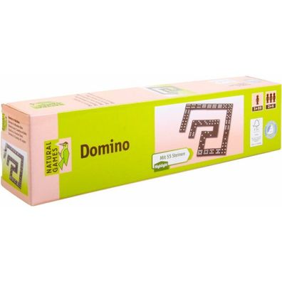 NG Domino in Holzbox, 55 Steine