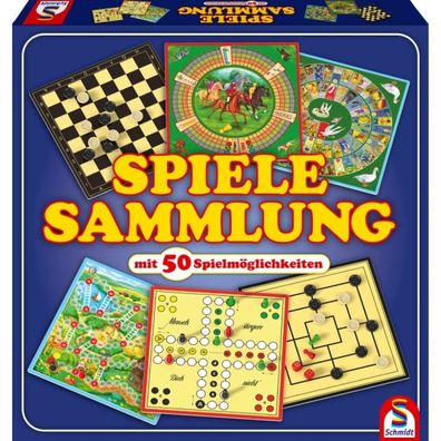 Spiele-Sammlung mit 50 Spielen