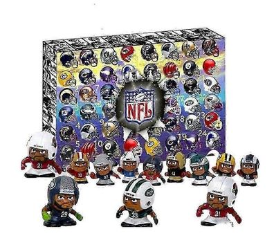 2024 NFL Football Adventskalender für Kinder - 24-Tage-Weihnachts-Countdown-Spielzeug