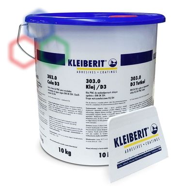 Holzleim Weißleim Kleiberit 303.0 + Leimspachtel PVAC-Klebstoff Wasserfest 10 kg