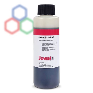 Jowat® 195.60 Klebstoff Vernetzer Isocyanat 0,15kg Flasche Braun