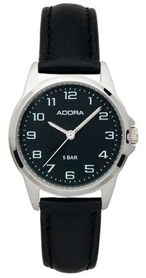 Armbanduhr Damen Analog mit Lederarmband Adora 29400