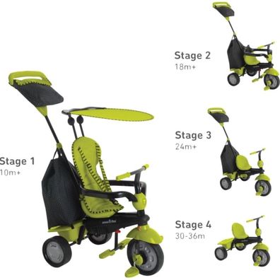 SmarTrike Dreirad glow grün