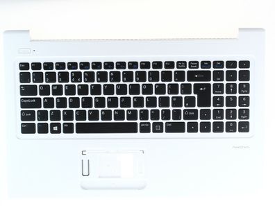 Medion S6219 Tastatur Gehäuse Palmrest Topcase QWERTY Weiß