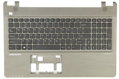 Medion E6412 E6412T E6416 Tastatur Gehäuse Palmrest QWERTY US International