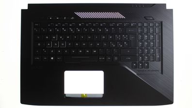 Asus G Series GL703VM Gehäuse mit Tastatur QWERTY Italian 90NB0GL2-R31IT0