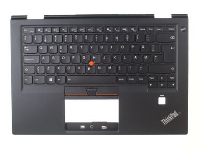 Lenovo Thinkpad X1 Carbon Gehäuseoberteil Keyboard QWERTY Danish 01AV199