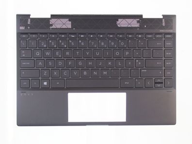 HP Envy x360 13-ag0000 13-ag0900 Gehäuse mit Tastatur QWERTY l23704-131