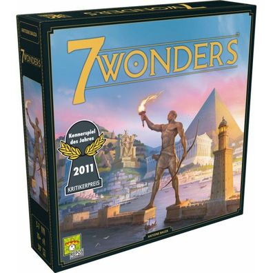 Asmodee 7 Wonders - Grundspiel - neues Design, Brettspiel