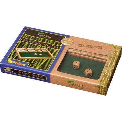 Shut the Box 12er Bambus