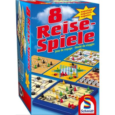 8 Reise-Spiele magnetisch