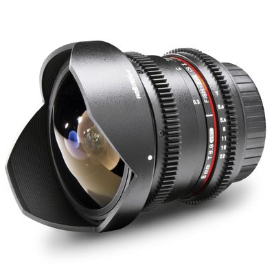 Walimex pro 8/3,8 Fisheye II Video APS-C Canon EFS