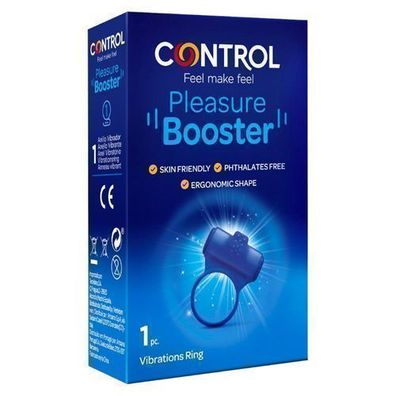 Control Pleasure Booster Vibrationsring, stimulierender Kopf, 1 Stk