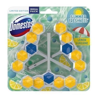 Domestos Power 5 Lemon Sunshine WC 3x55g