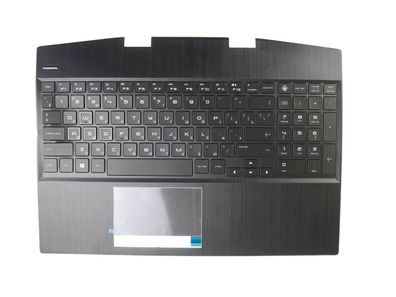 HP Omen 15 Palmrest Keyboard Upper QWERTY L61525-251 Für Bastler