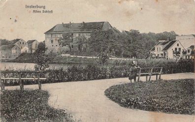 Insterburg Altes Schloß Feldpostkarte AK 1917