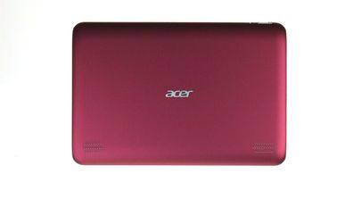 Acer Tablet Iconia A200 Rückdeckel Back Cover ROT 60. H8W02.001