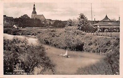 Insterburg Partie an der Angerapp Postkarte AK 1940