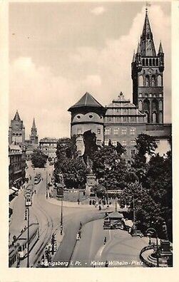 Königsberg i. Pr. Kaiser-Wilhelm-Platz AK