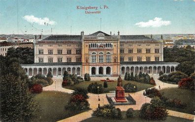 Königsberg i. Pr. Universität Feldpostkarte AK 1916