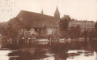 Königsberg i. Pr. Dominsel u. Stadtbilbiothek AK 1926