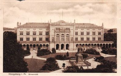 Königsberg Preußen Universität Feldpost Postkarte 1916