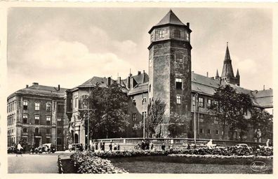 Königsberg i. Pr. Schloß vom Münzplatz Postkarte AK