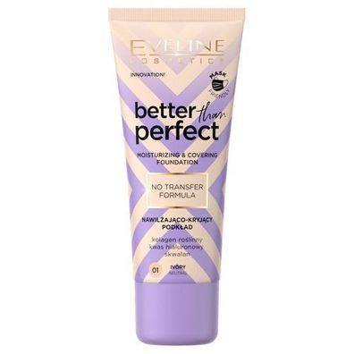 Eveline Better Than Perfect Foundation 01 Ivory 30ml