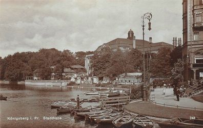 Königsberg i. Pr. Stadthalle Postkarte 1926