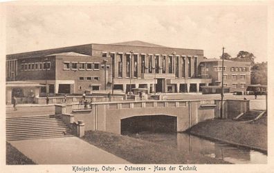 Königsberg Ostpr. Ostmesse Haus der Technik Postkarte AK