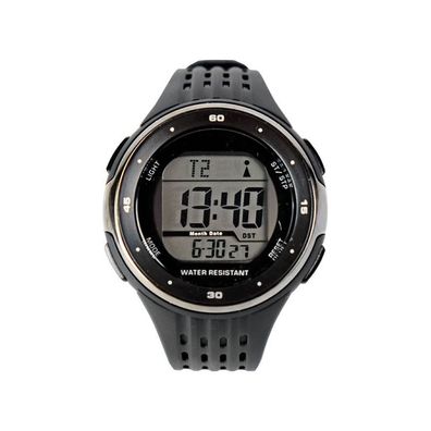 TechnoLine Funk Herren Armbanduhr Ø 47mm Kunststoff Stoppuhr digital