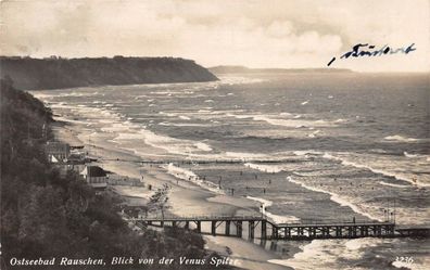 Ostseebad Rauschen Blick von der Venus Spitze AK 1931