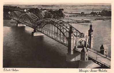 Tilsit / Sowetsk Ostpreussen Königin Luise - Brücke Fotokarte