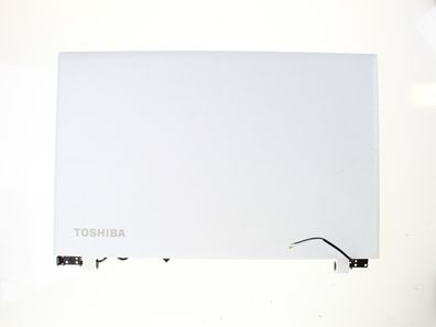 Toshiba Satellite C55-C komplett Displaydeckel Rahmen, WLAN Antenne Bezel Scharniere