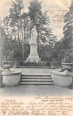 Tilsit Königin Luise-Denkmal Postkarte AK 1904