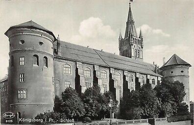 Ansicht Königsberg i. Pr. Schloß Postkarte AK