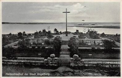 Angerburg Heldenfriedhof Ostpreußen Postkarte 1935