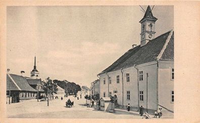 Arensburg Ostpreußen Marktplatz Feldpostkarte