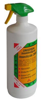 Insecticide 2000 Universal InsektenSpray, 1 Liter Sprühflasche