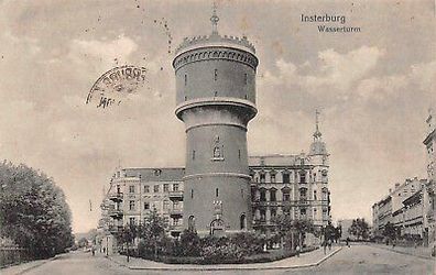 Insterburg Tschernjachowsk Wasserturm Postkarte 1918