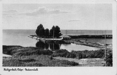 Heiligenbeil Ostpreussen Badeanstalt Postkarte