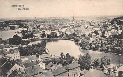 Insterburg Tschernjachowsk Totalansicht AK 1917