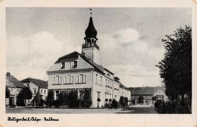 Heiligenbeil Ostpr. Rathaus Postkarte